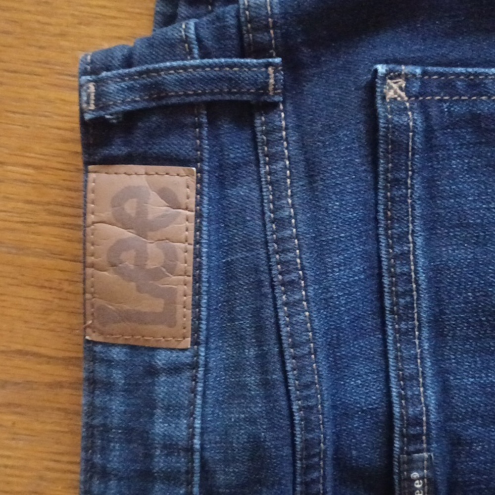 Lee's womens blue jeans size 14 M - Picture 4 of 4